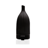 Aroma Ceramic Striped Black ultrasonic diffuser