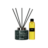 Green Marble Reed Diffuser Set