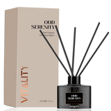 Premium reed diffuser with oud aroma for calming atmosphere