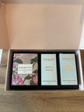 Plug-in fragrance set for small rooms in gift packaging