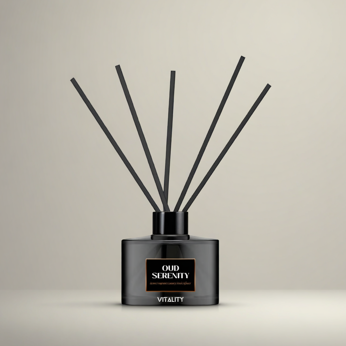 Luxury Oud Serenity diffuser set with 120 ml fragrance oil