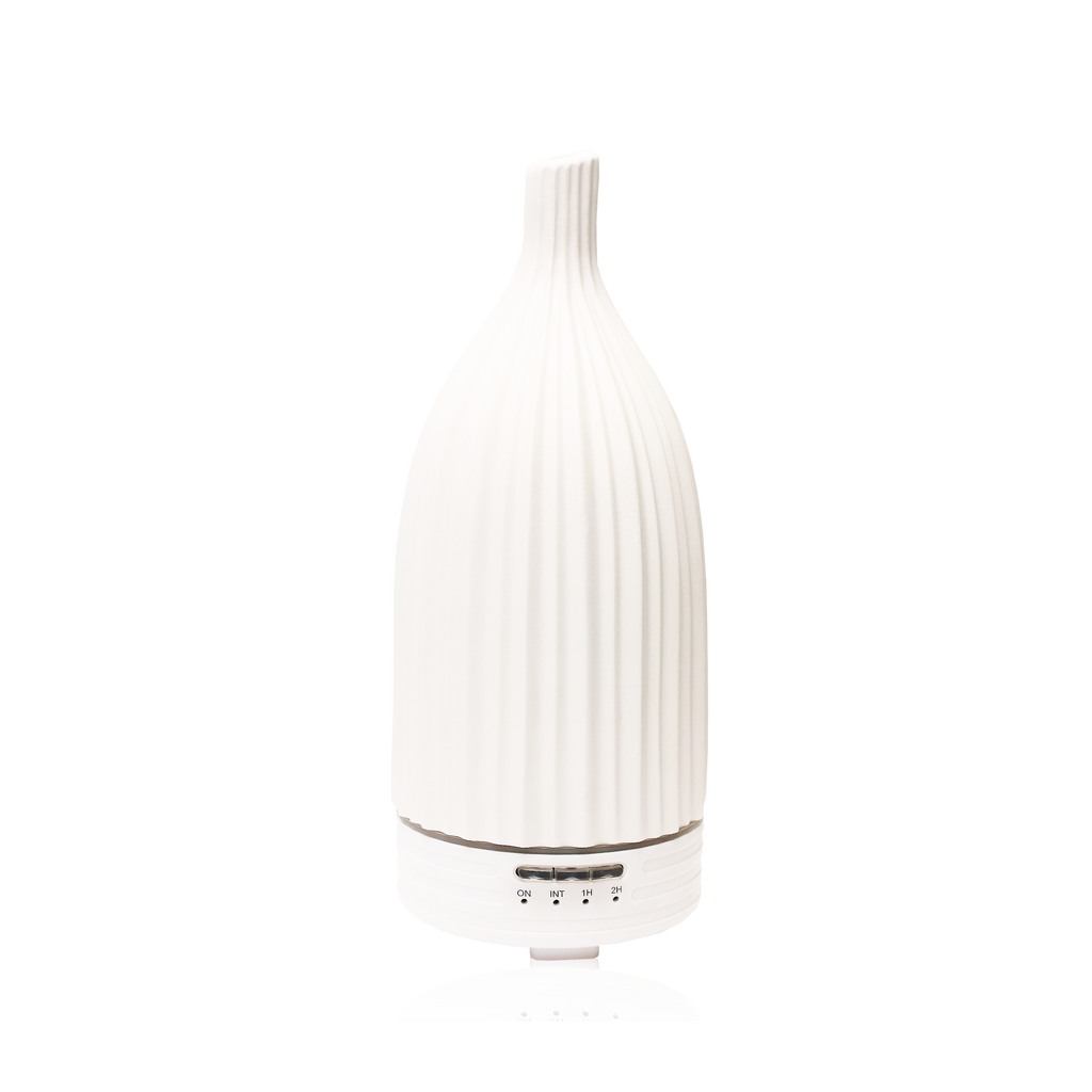 Aroma Ceramic Striped White