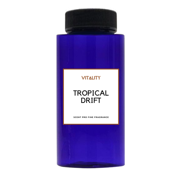 Fragrance refill Tropical Drift by Vitality with fresh citrus aroma