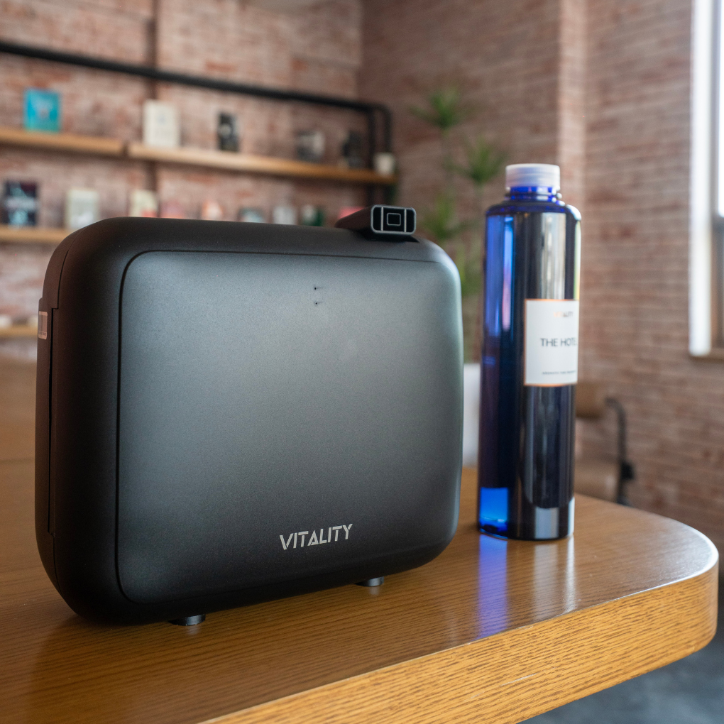 “Modern black aroma diffuser for commercial space Scent Pro 750”