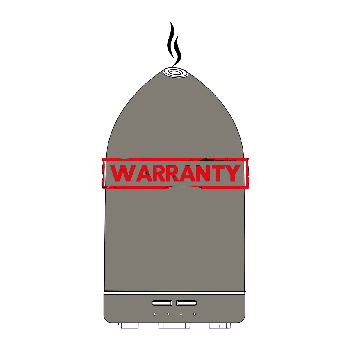 WARRANTY-Charcoal Stone Diffuser